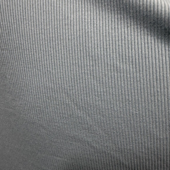 Athleta Light Blue Ribbed Crop Top Tshirt - Picture 4 of 8